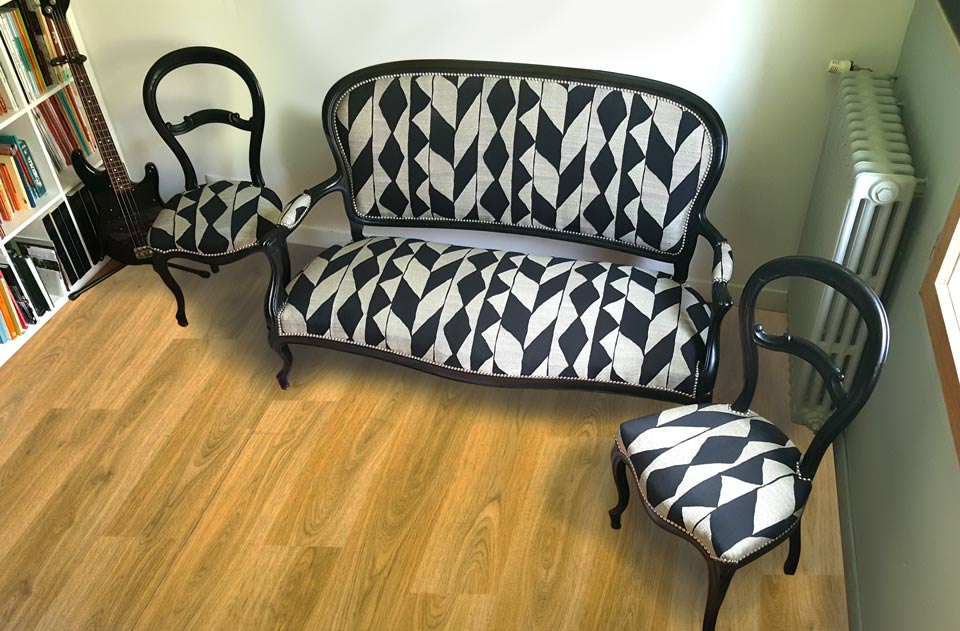 Salon graphique chic